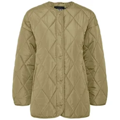 Pieces PCStella Quilted Jacket Noos Mermaid