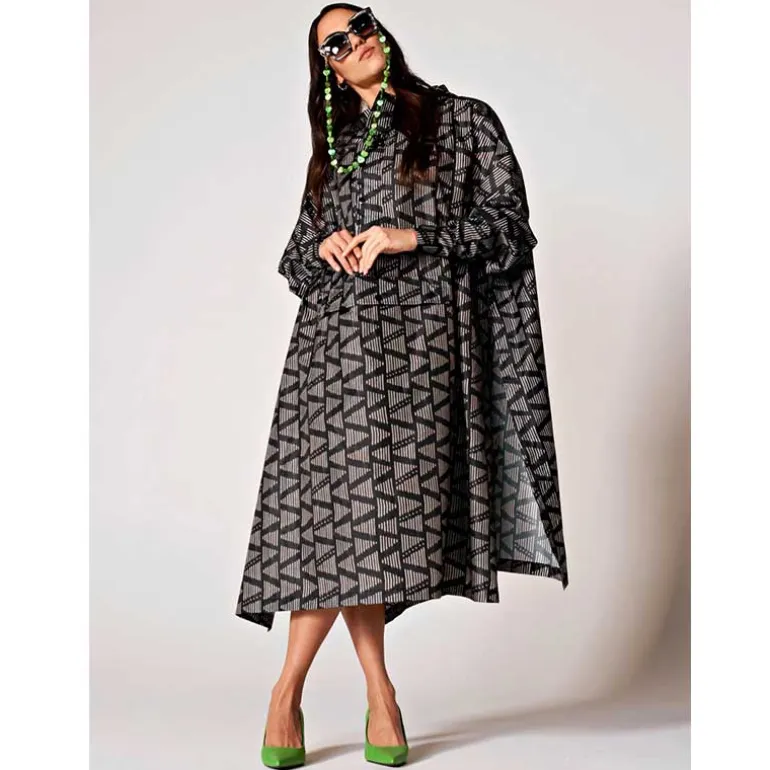 Rainkiss Rain Poncho Moa Light Grey