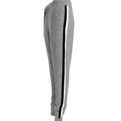 ROSAS L-67 CASHMERE MERINO PANT WITH STRIPES GRÅ