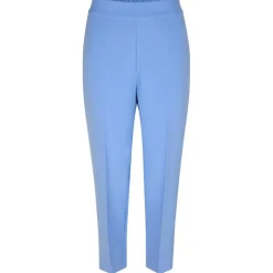 SECOND FEMALE FIQUE CROPPED TROUSERS BLÅ