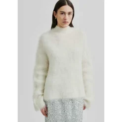 Second Female Isaky Knit T-Neck Eggnog